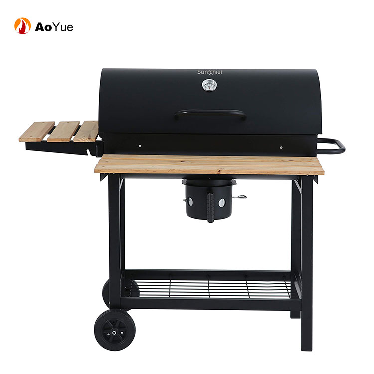 Heavy Duty Trolley Charcoal BBQ Grill