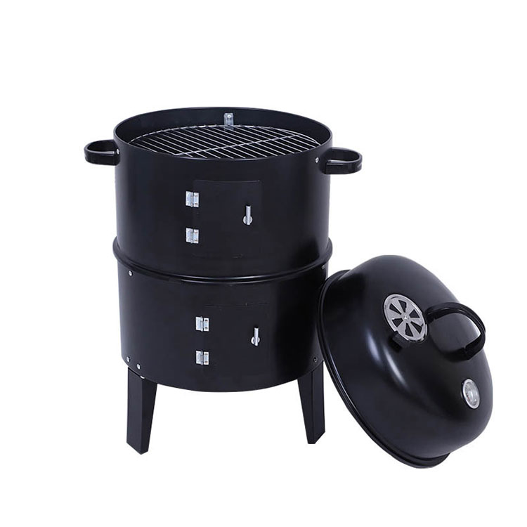 3 In 1 Smokeless Charcoal Bbq Grill Smoker