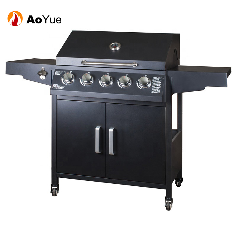 5 Burner BBQ Propane Gas Grill