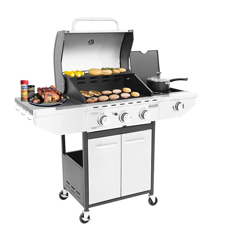 Outdoor Propance Gas Grill 3 Burener