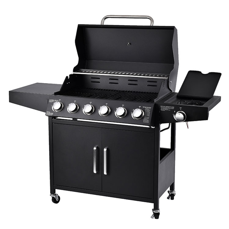 Outdoor Cooking 6 Burners Gas BBQ Grill